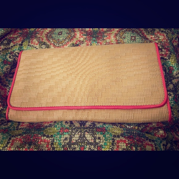 Cole Haan Handbags - Cole Haan Weaved Clutch